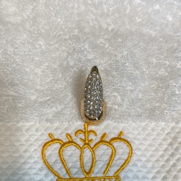 Women Index Finger Exaggerated Long Nails Punk Style Tip Ring 2.0" in W x 2"in L - Picture 16 of 16